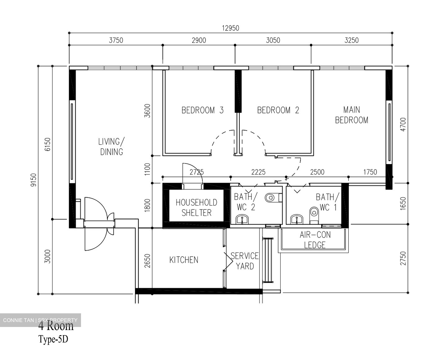 Blk 118A Alkaff Lakeview (Toa Payoh), HDB 4 Rooms #523573411